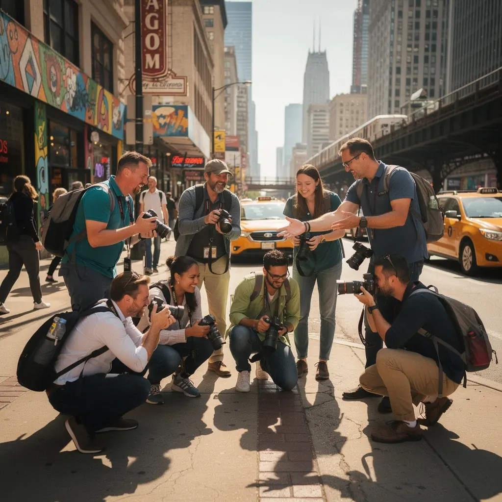 Specjalista od fotografii uchwycił zachód słońca nad kanionem, tworząc niezapomniane wspomnienie.