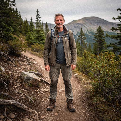 Panorama znanego szlaku turystycznego z widokiem na dolinę.